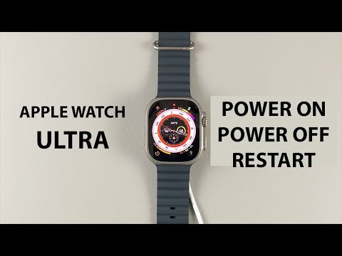 How To Turn Apple Watch Ultra ON and OFF (Shut Down and Restart Apple Watch Ultra)