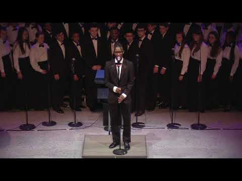 UDHS 2019 Spring Choral Concert - Bryant Carter - Words Fail