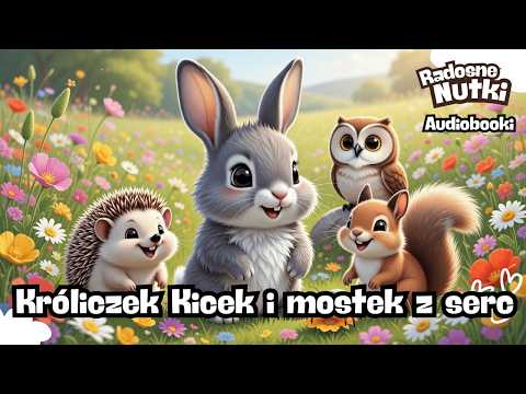 🎧Radosne Nutki - Bajkowe Audiobooki— Króliczek Kicek i mostek z serc — bajka dla dzieci🎧