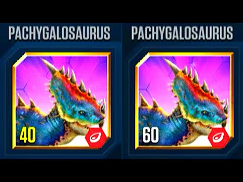 PACHYGALOSAURUS VS PACHYGALOSAURUS | JURASSIC WORLD THE GAME