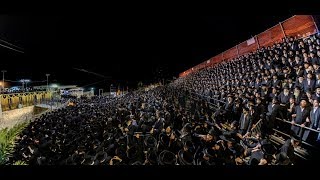 מסע הקודש למקומות הקדושים "מירון צפת" בראשות האדמו''ר מסאטמאר | Satmar Rebbe Hadlukah in Meron