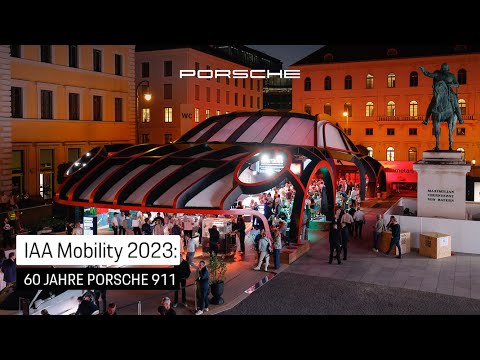 Das Porsche 911 Jubiläum auf der IAA 2023