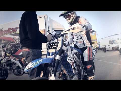 Offlimits Supermoto ft Tereza Hallova - Some laps at Ottobiano