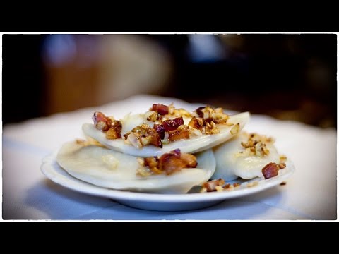 Cheese and Potatoes Pierogies - Pierogi Ruskie - Ania's Polish Food Recipe #39