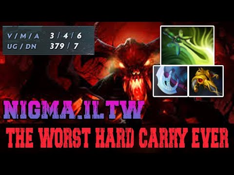 Nigma.iLTW SHADOW FIEND | WORST CARRY EVER | DOTA 2 PRO GAMING - Full gameplay