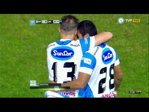 Gol de Depetris. Atlético Rafaela 1 - Lanús 0 | TPD2014 - Fecha 2