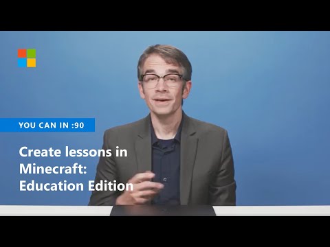 How to create lessons in Minecraft: Education Edition