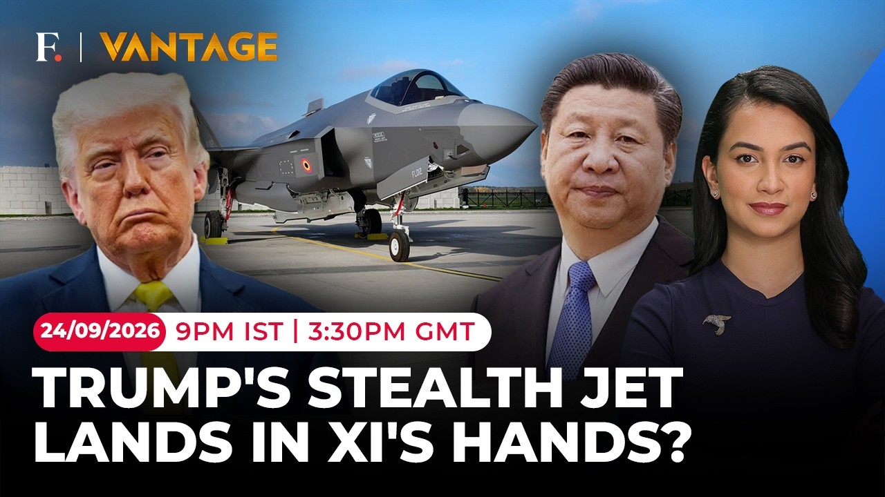 Xi Gets Trump’s F-35 Secrets? Sensitive US Jet Parts Reportedly End Up in China | Vantage | 4K
