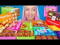 ASMR EATING CHOCOLATE CANDY BARS RITTER SPORT SCHOGETTEN DESSERT MUKBANG 초콜릿 초코바 먹방