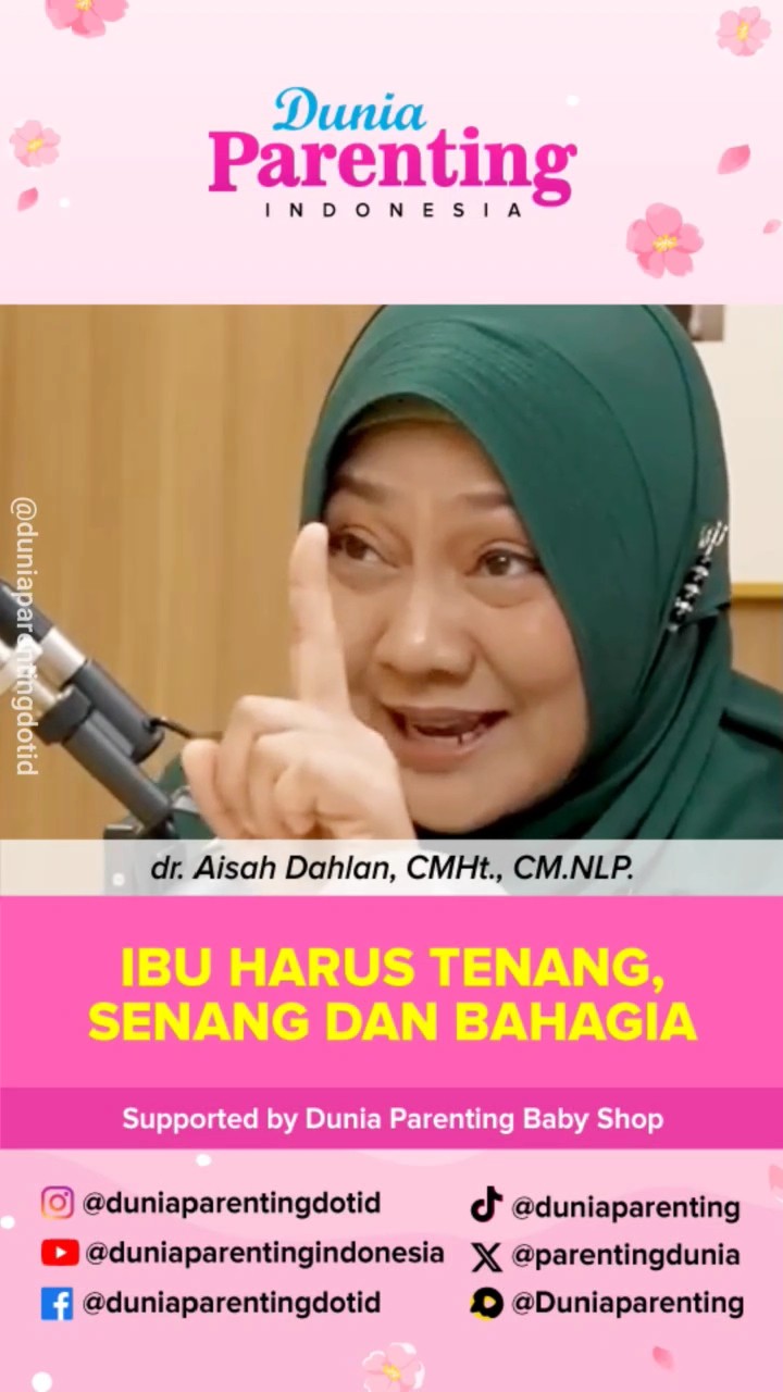 Jadi ibu itu butuh ketenangan dan kebahagiaan, ladies! 💖 Yuk, nikmati setiap momen!