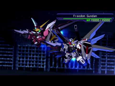 SD Gundam G-Generation Overworld - Freedom Gundam All Animations HQ Texture Pack