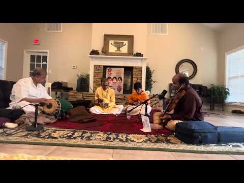 Sri U P Raju- -krishna nee Begane Baaro- Mandolin concert in Huntsville