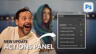 Photoshop Beta: Explore The New Actions Panel