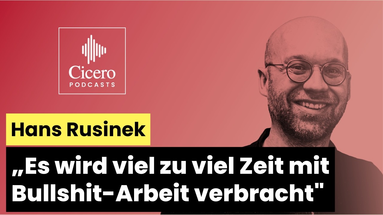 „Es wird viel zu viel Zeit mit Bullshit-Arbeit verbracht": Arbeitsforscher Hans Rusinek