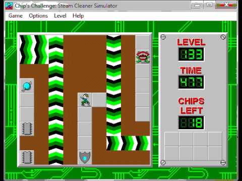 CCLP1 level 133 solution - 459 seconds