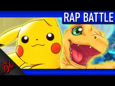 Pikachu Vs Agumon - A Rap Battle by B-Lo (ft. Kurosabe Azia, Danii, Matt Raichous, and MetalFireVA)