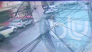 Momento en que atentan contra juez que pidió controles tras fuga de Pedro Aguilar| Blu Radio