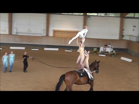 Bayerische Meisterschaften 2021- Gruppenvoltigieren - Oberland II