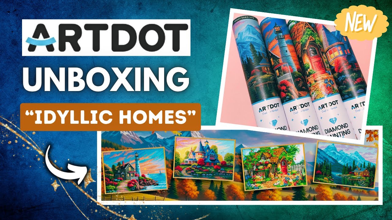 ArtDot New & Improved Diamond Paintings! 