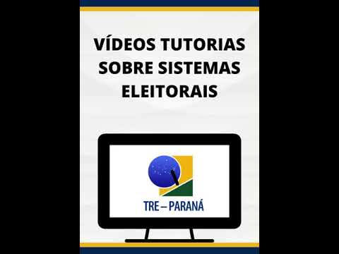 Vídeos Tutoriais Sobres Sistemas Eleitorais