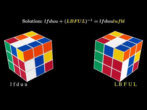 Rubik's Cube Solution Animation