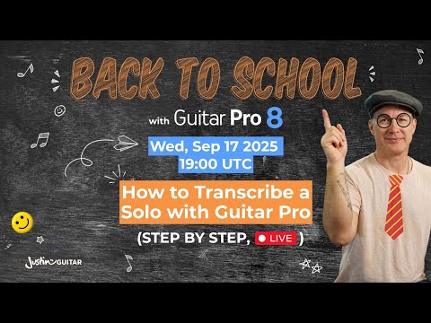 How to Transcribe a Solo with Guitar Pro (Step by Step, Live!)