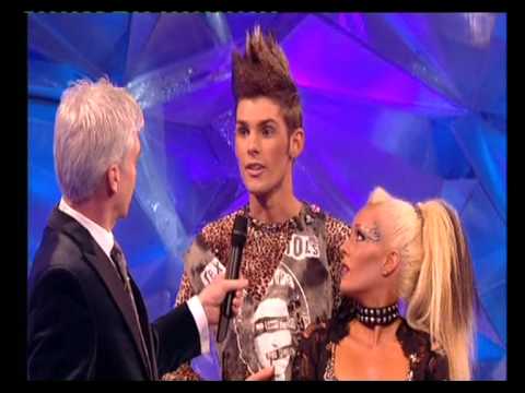 Kieron Richardson and  Brianne Delcourt skating Week 7