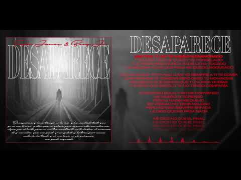 Taylor James ft Beny Jr - DESAPARECE (Video Lyrics)