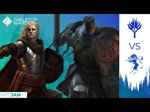 Bruderschaft ohne Banner (Beric) vs Lannister (Gregor) - ASOIAF TMG Battle Report 26 [Deutsch]
