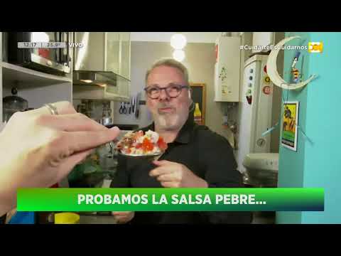 Receta: Salsa Criolla, Pebre y Pico de gallo de Claudio Guarnaccia (4) en Hoy Nos Toca a las Diez