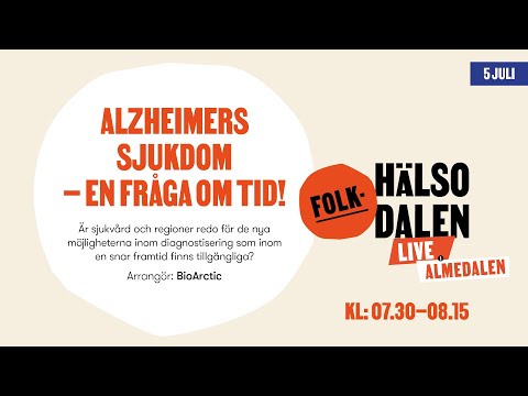 Alzheimers sjukdom – en fråga om tid!