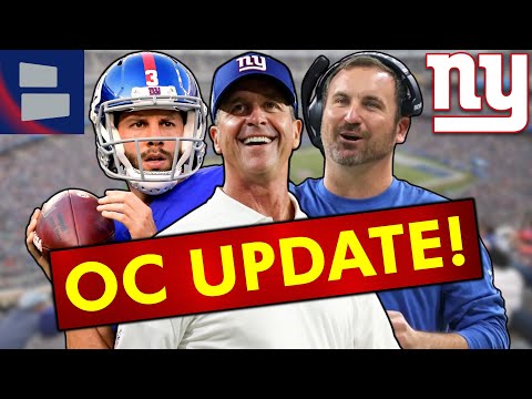 🚨Giants Offensive Coordinator Search Update: John Harbaugh Request 2 Candidates