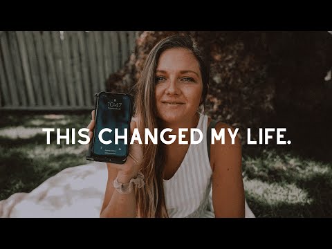 WHAT’S ON MY IPHONE | How to dumb down your smartphone 📱➡️ ☎️ | Minimalist Phone Setup