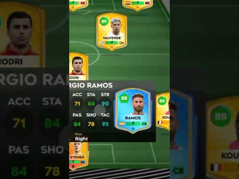 Sergio Ramos 🐐🗿 in DLS25 Max level Card #dls25 #phonk #footballskill #gaming #ramos