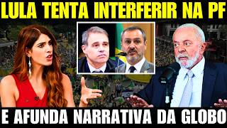 Lula INTERFERE NA PF, tenta sabotar Mendonça e faz Sadi passar vergonha ao vivo na Globo!