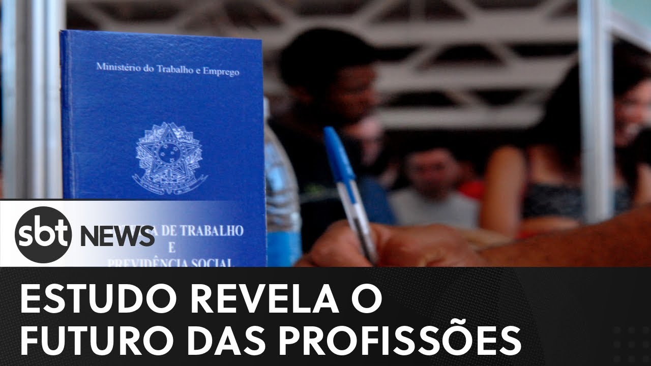 Estudo revela quais profissões devem desaparecer nos próximos anos | #SBTNewsnaTV (16/05/23)