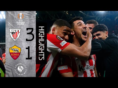RESUMEN | Athletic Club 3-1 AS Roma | Europa League 2024-25 1/8 VUELTA