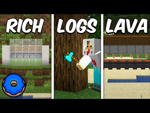 Simple Farms You Need in your base on Donut SMP (easy money) 