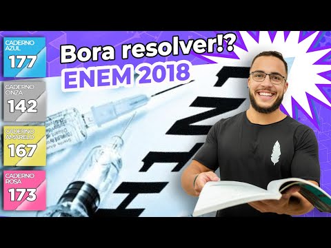 🔵 Question 177 - Blue Booklet | Basic Mathematics | ENEM MATHEMATICS 2018