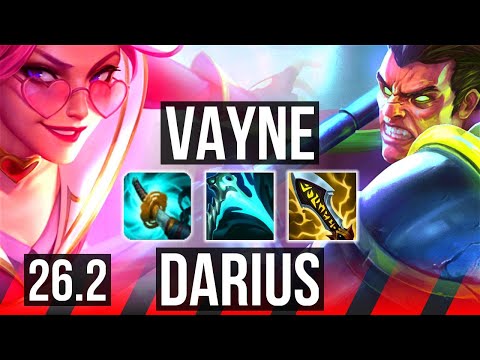 VAYNE vs DARIUS (TOP) | KR Master | 26.2