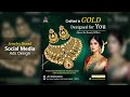Jewelry Brand Social Media Ads Banner Design Facebook Ads Design Banner Design Photoshop