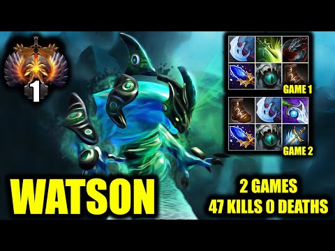 🔥 EU RANK TOP 1 - 2 Games 47 Kills 0 Deaths - Watson - Morphling - Dota 2 Pro Game Highlights