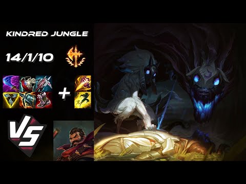 JUNGLE Kindred vs Graves - NA Challenger Patch 14.23