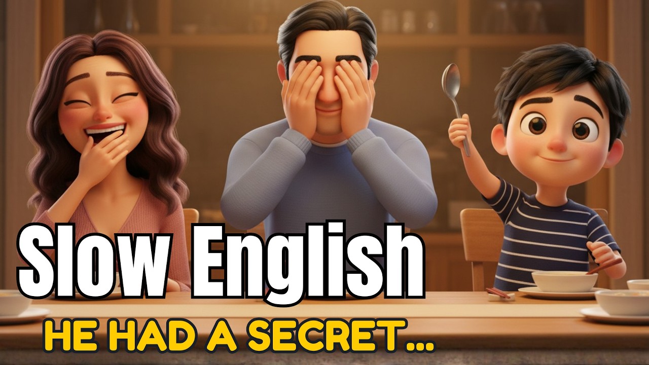 Dad’s Secret Was Exposed | Slow English for Beginners | Telling Stories in English (A1–A2) ✔