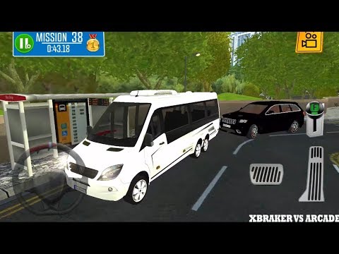 Multi Floor Garage Driver: Car Driving Simulator 2018: MiniBus Unlocked - Android GamePlay FHD