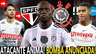 EXCELENTE NOTICIA do CORINTHIANS! ABOUBAKAR ANUNCIOU! ZENIT SURPREENDEU a FIEL! DESPEDIDA do ROMERO