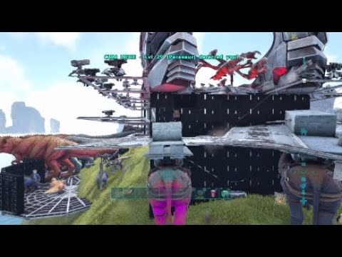 Wiping An Ocean Pillar On Genesis Server 125 |Ark Official Ps4 SmallTribes|