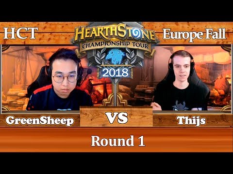 Hearthstone Europe FALL: GreenSheep vs Thijs 09/01/2018