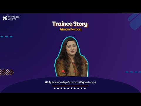 How Knowledge Streams Empowered Aiman to Close the Skills Gap | Trainee Story | Cyber Security
