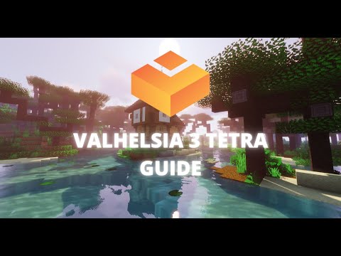 Valhelsia 3 Modpack Minecraft Tetra Tutorial